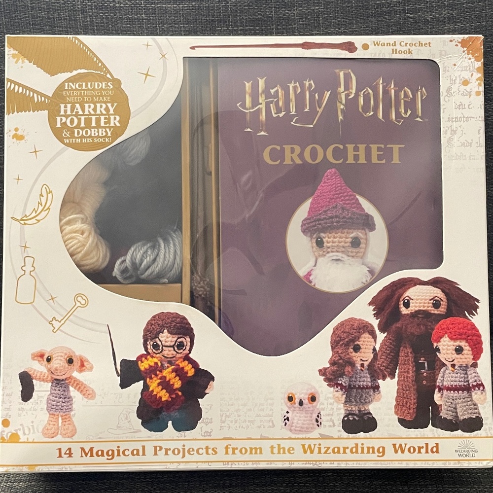 NEW Harry Potter Crochet Set
